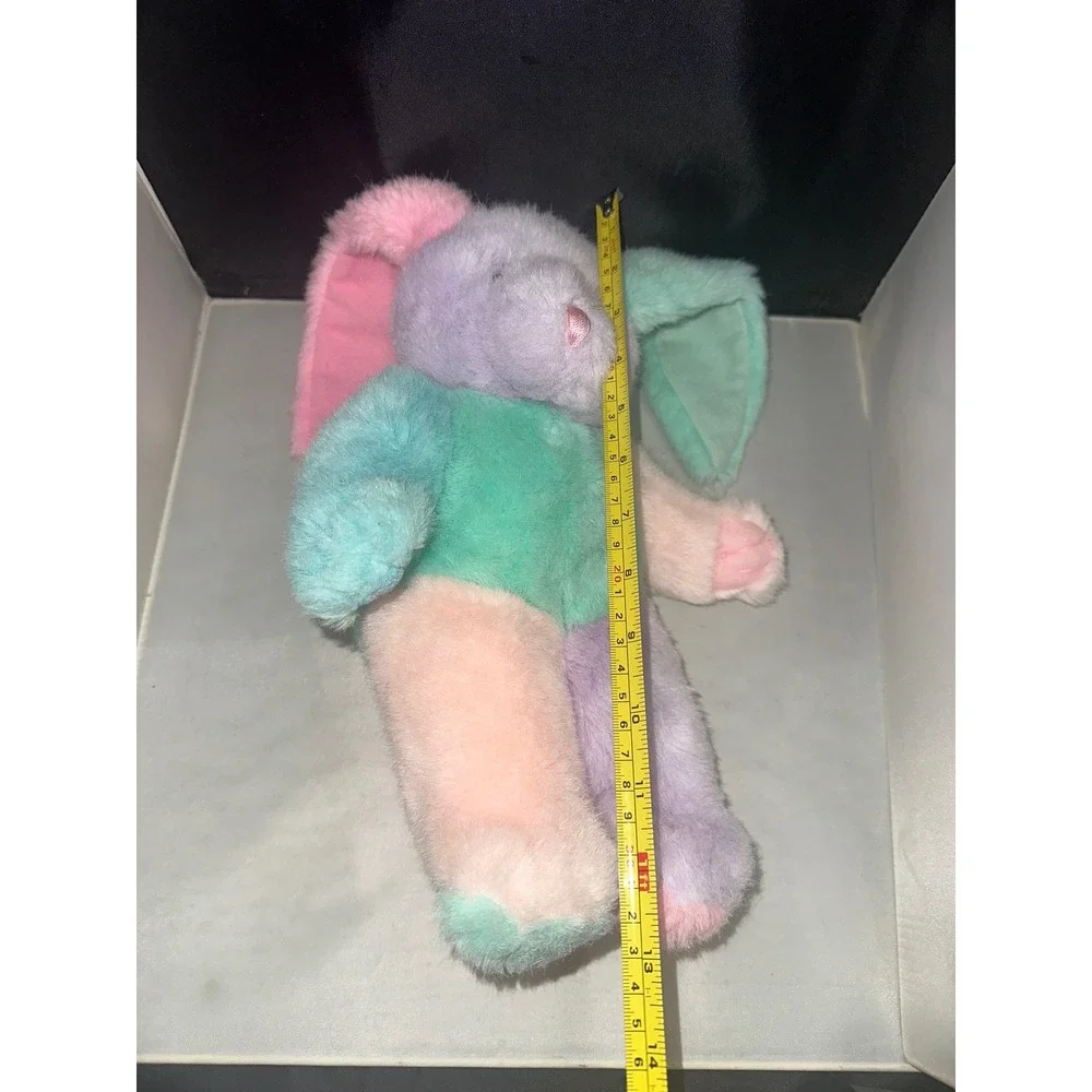 Dan Dee Collectors Choice Pastel Patchwork Bunny Rabbit Plush Easter Stuffed Toy